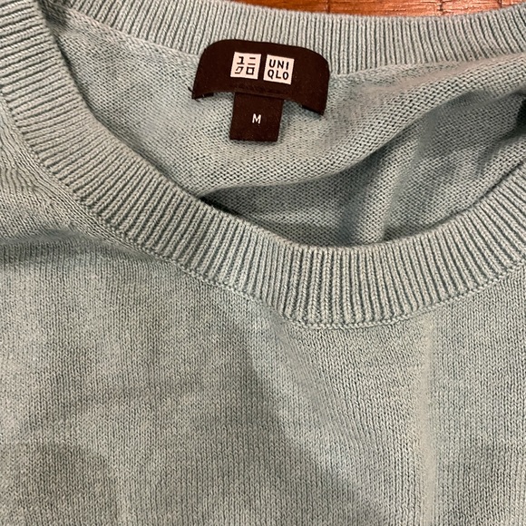 🛍Uniqlo pullover sweater - Mint Green - M (men’s) - Picture 2 of 3